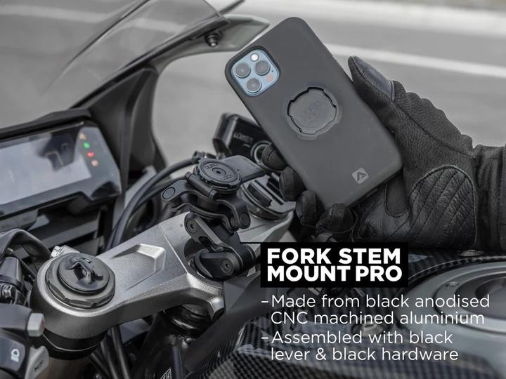Actual product image Quad Lock Fork Stem Mount Pro