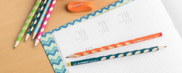 Actual product image STABILO EASYgraph S pencil left-handed HB (HB, 2x)