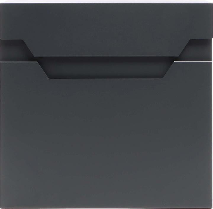Produktbild XPOtool Briefkasten V61 Anthrazit 370x105x370mm Soft Close Zeitungsfach Stahl