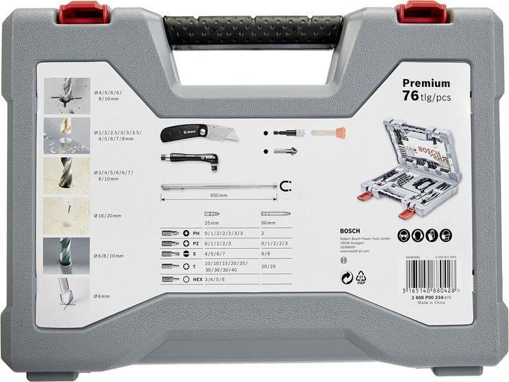 Productafbeelding Bosch Professional Zubehör Premium X-Line (2 - 10 mm)