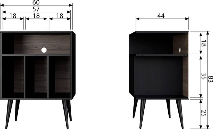 Produktbild Woood James (60 x 44 x 83 cm)