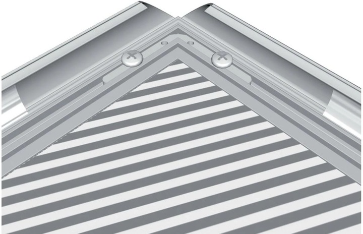 Image du produit Franken Cadre d'affichage "Outdoor", DIN A4, 25 mm de profil de cadre, cadre pliable en aluminium anodisé