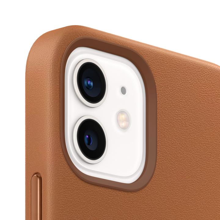 Image du produit Apple Coque en cuir avec MagSafe (Apple iPhone 12, Apple iPhone 12 Pro)