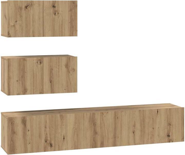 Image du produit vidaXL Wandmontierter TV Stand (30 x 30 x 30 cm)