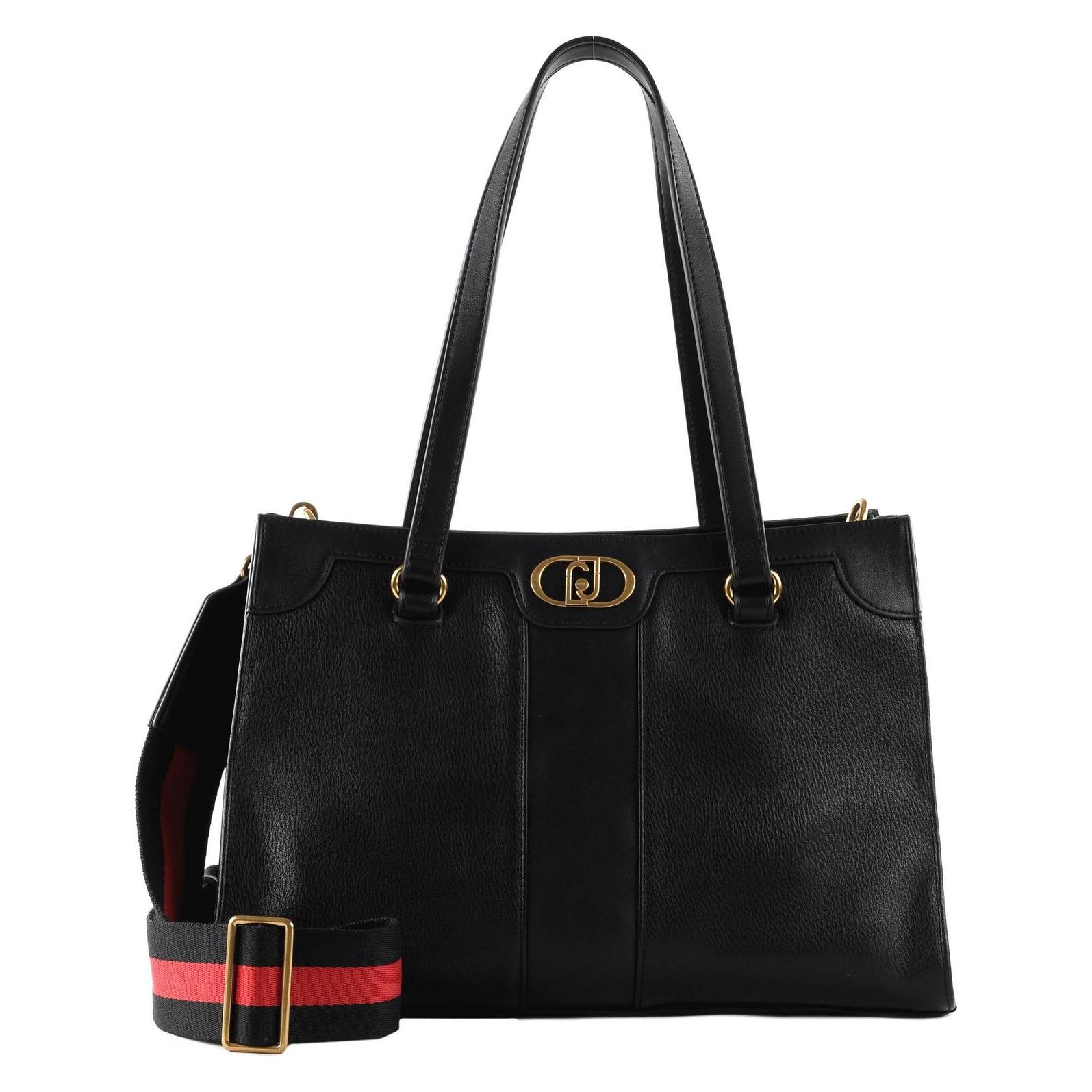Liu Jo, Damen, Handtasche, Anaba Shopping Bag, Schwarz