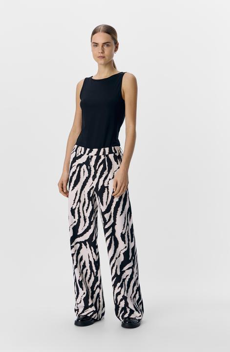 Produktbild Object Leoprint Hose mit weitem Bein (42)