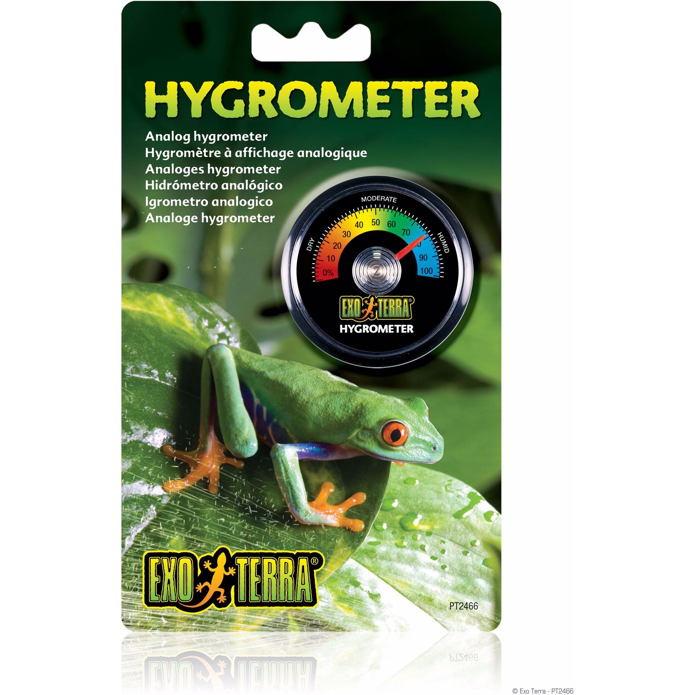 Exo Terra Hygrometer, Terrariumeinrichtung