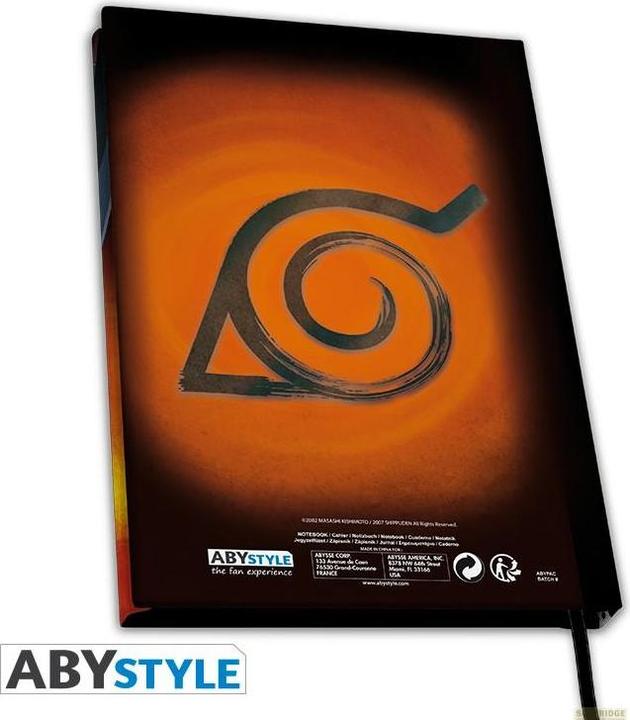 Immagine prodotto ABYstyle NARUTO SHIPPUDEN - Notebook A5 - Groupe Konoha (A5, Righe, Copertina rigida)
