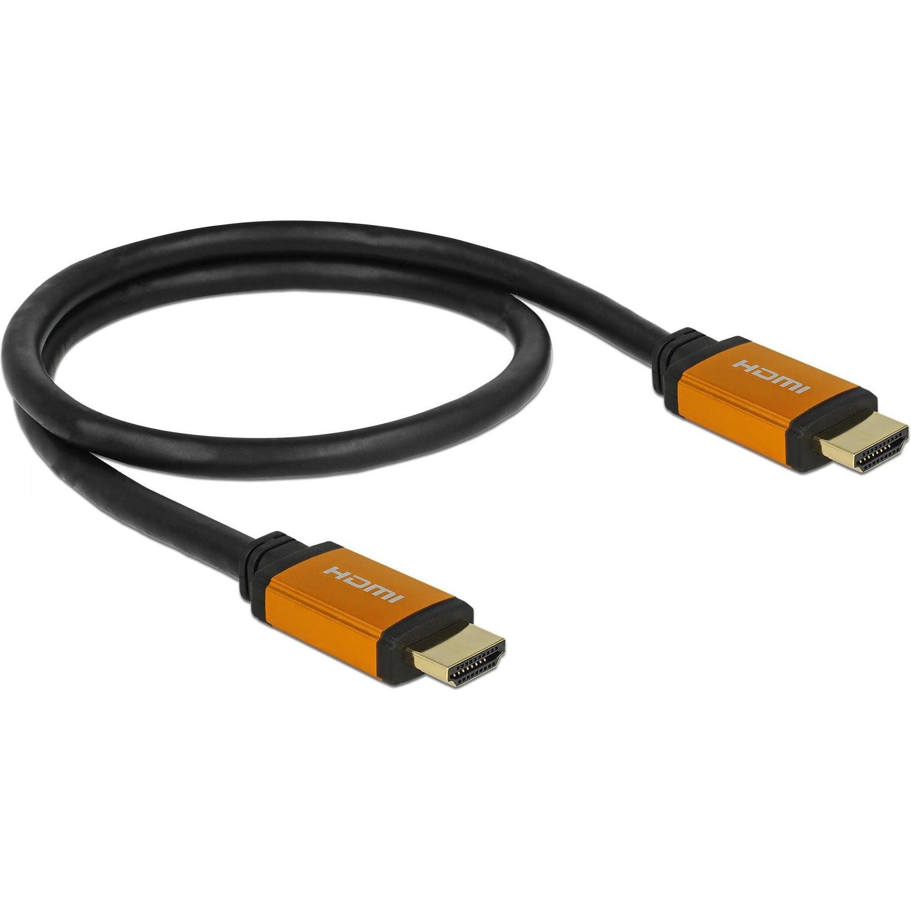 Delock HDMI (Typ A) — HDMI (Typ A) (0.50 m, HDMI), Video Kabel