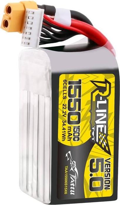 Immagine prodotto Tattu Lipo R-Line Versione 5.0 (22.20 V, 1550 mAh)