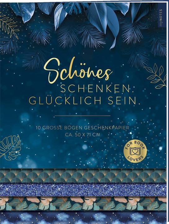 myNOTES Papeterie: Geschenkpapier Roman (Geschenkpapier, 1 x)