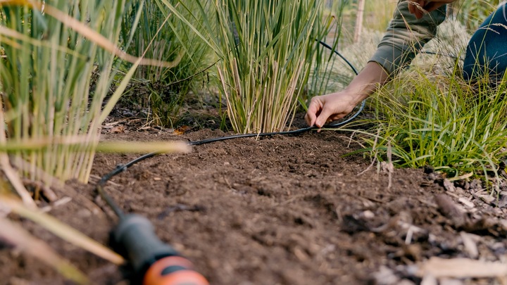 Produktbild Gardena Micro-Drip-System Start Set Gemüse-/Pflanzreihe (Tropfbewässerung Set)