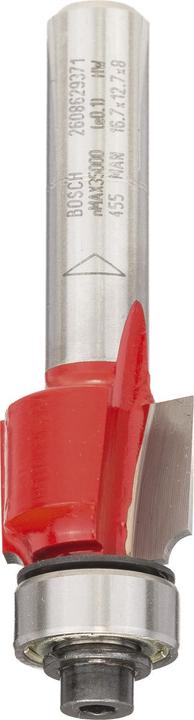 Produktbild Bosch Professional Zubehör Abrundfräser Expert for Wood, 8 mm, D 16,7 mm, R1 2 mm, L 12,7 mm, G 55 mm