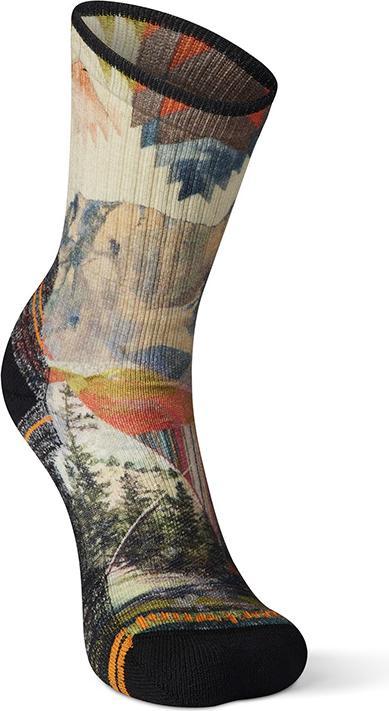 Actual product image Smartwool Performance Hike Light Mountain Print Socks (S)