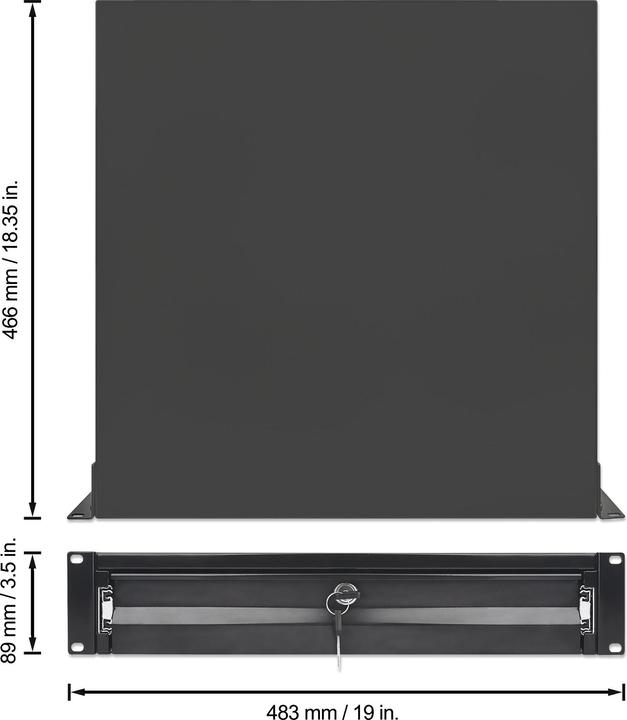 Produktbild Intellinet Rack Storage Drawer