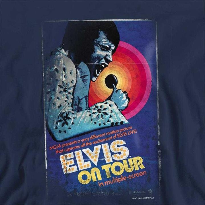 Produktbild Elvis On Tour Poster Sweatshirt (M)