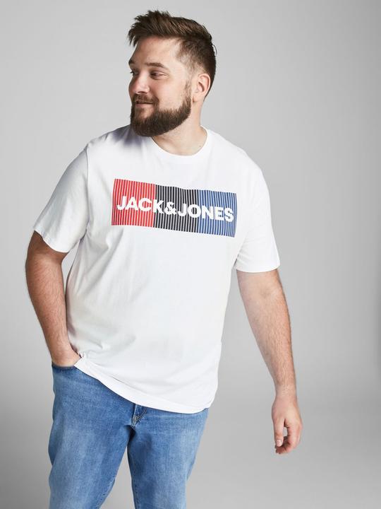 Produktbild Jack & Jones Logoprint Plus size T-shirt (4XL)