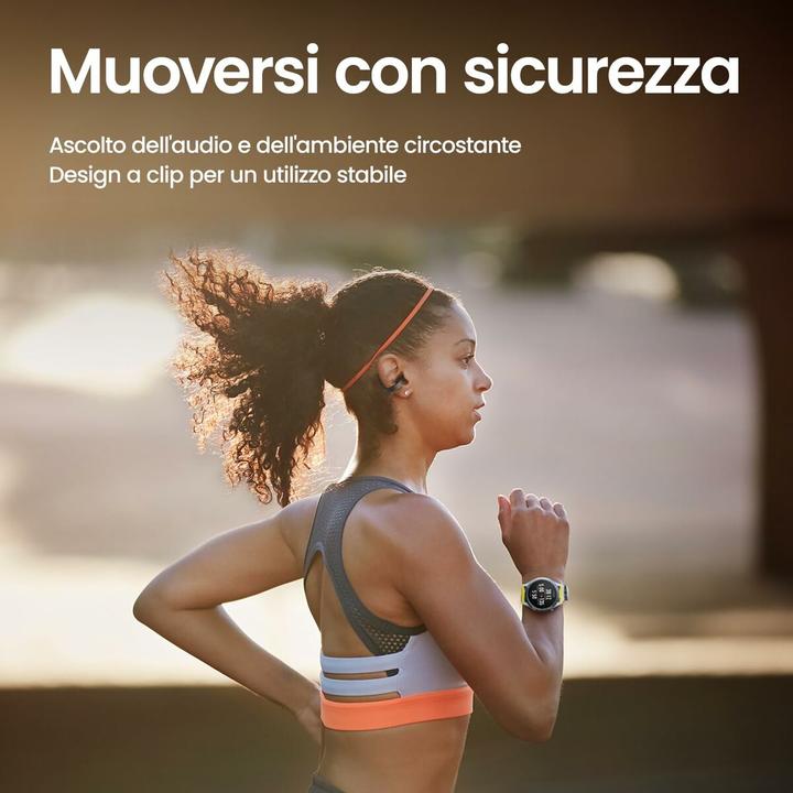 Image du produit Amazfit Up OWS Bluetooth 5.3 Earphones at (Réduction numérique du bruit, 6 h, Sans fil)