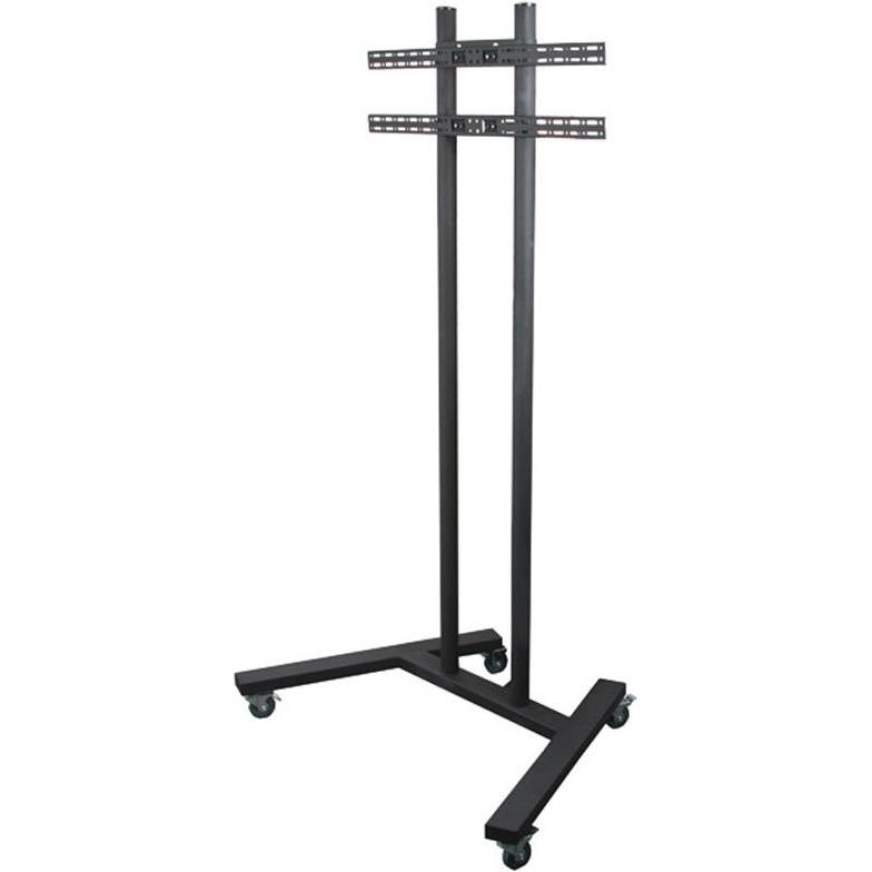 b-tech Flat Screen Stand (Universal, 50", 50 kg), TV Ständer, Schwarz