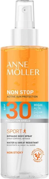 Anne Möller Anne Moller Non Stop Sport Biphasic Body Spray Spf 30 150ml (Sonnenspray, SPF 30, 150 ml)