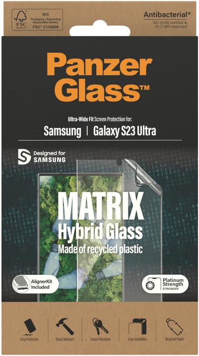 Produktbild PanzerGlass Ultra-Wide Fit (1 Stück, Samsung Galaxy S23 Ultra)