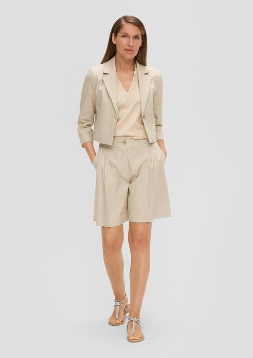 Produktbild s.Oliver Bluse Ärmellose Bluse mit gerüschtem Kragen (40)