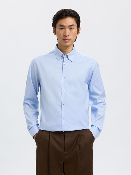 Actual product image Selected Homme Regular Fit Baumwoll Button Down Hemd (L)