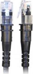 Produktbild PatchSee Patchkabel ThinPatch UTP CAT 6a schwarz 1,5m (U/UTP, CAT6a, 1.50 m)