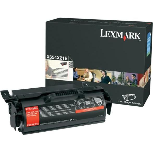 Lexmark, Toner, X654X21E (BK)