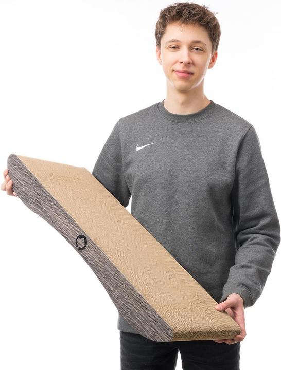 Productafbeelding CanadianCat Comet XL krabplank, donkergrijs (8 cm, Donkergrijs)