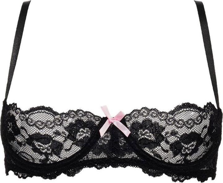 Productafbeelding Amorable by Rimba Rimba Lace Half Bra Black Size L
