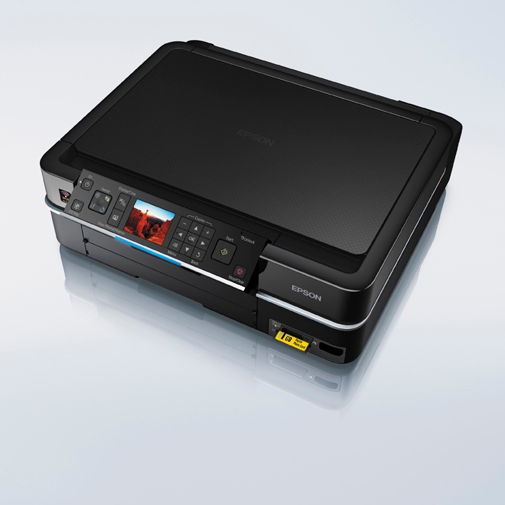Actual product image Epson Stylus PX710W, All-in-One, colour display, WLAN (Ink, Colour)