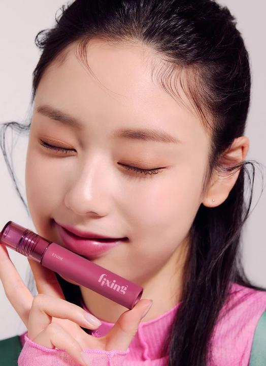 Produktbild Etude House House Fixing Tint 11 Rose Blending Long Lasting High Pigmented Liquid Lipstick Waterproof Lightweigh (11 Rose Blending)
