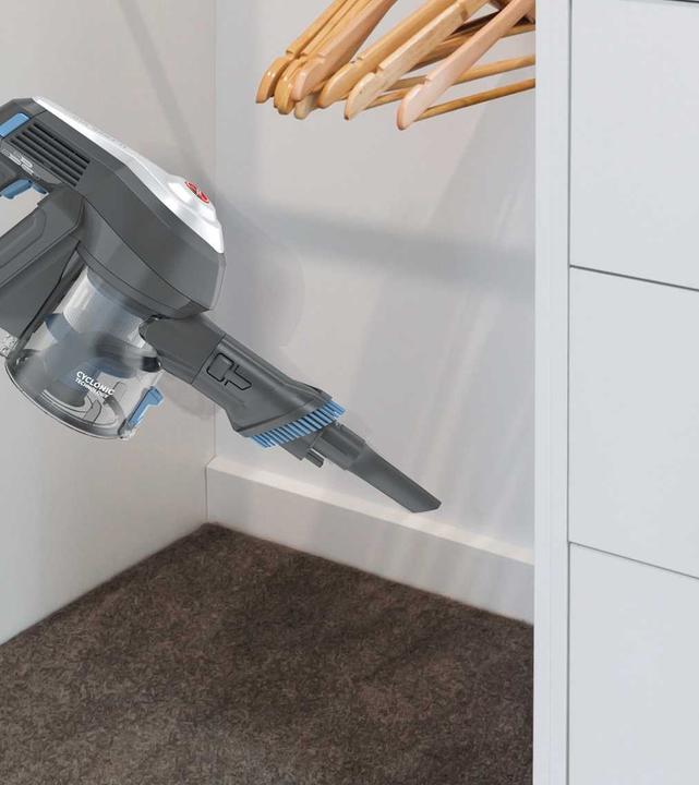 Produktbild Hoover H-FREE 100 Staubsauger HF122PTA 011 Titanium Beutellos