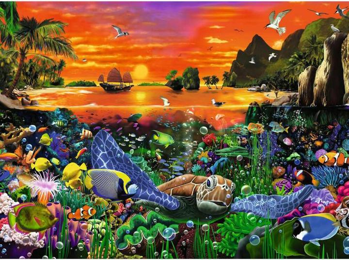 Produktbild Ravensburger Schildkröte im Riff (500 Teile)