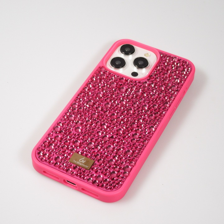 Actual product image PhoneLook Coque Diamant strass The Bling World foncé (Apple iPhone 15 Pro)