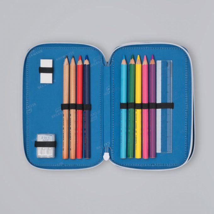 Produktbild Beckmann Schüleretui Triple Galaxy