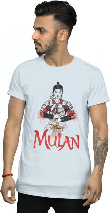 Actual product image Disney Mens Mulan Movie Sword Pose T-Shirt (XXL)