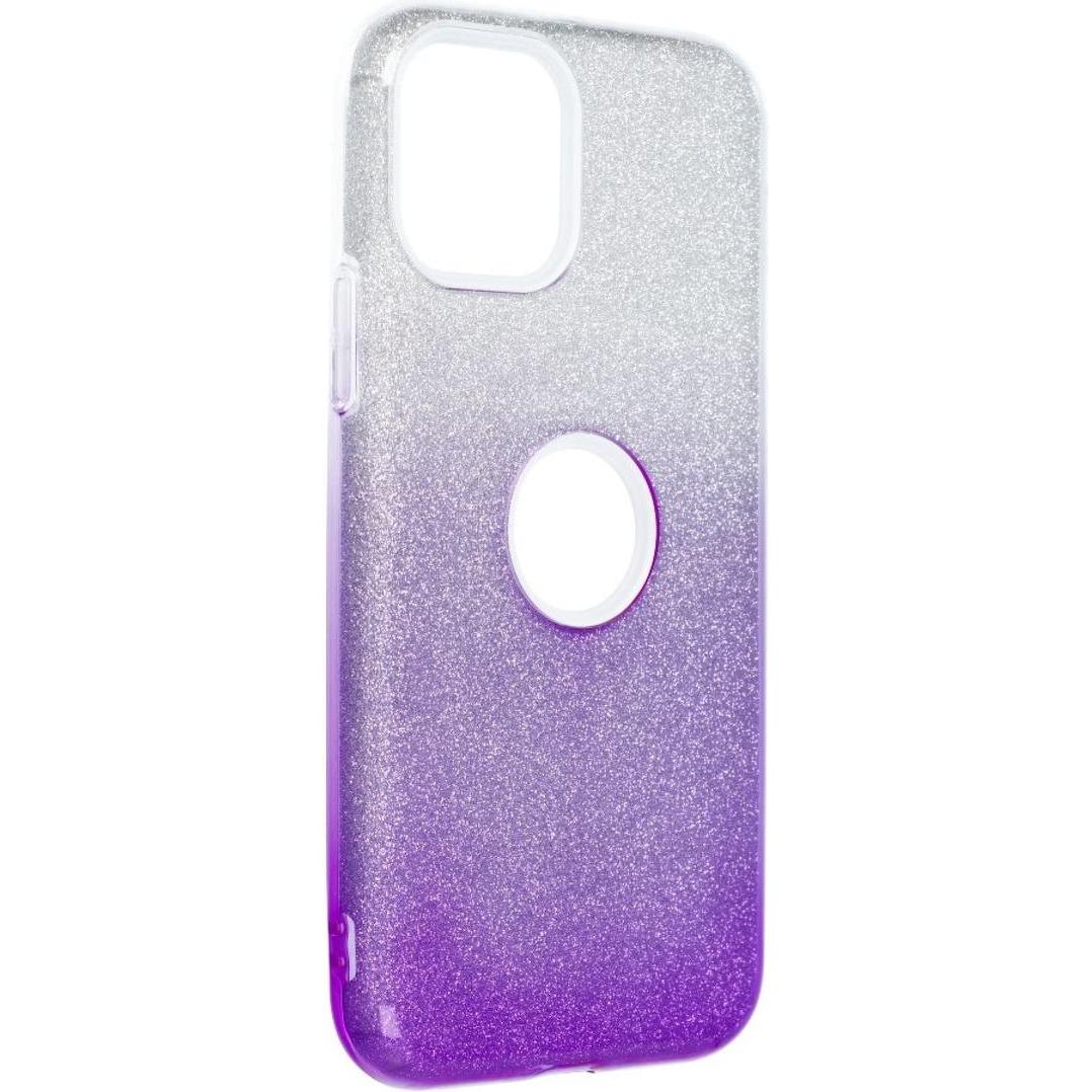 Thumbnail - König Design Handyhülle für Apple iPhone 11 Pro Schutzcase Cover Bumper Etuis Glitzer Violett (Apple iPhone 11 Pro), Sma...