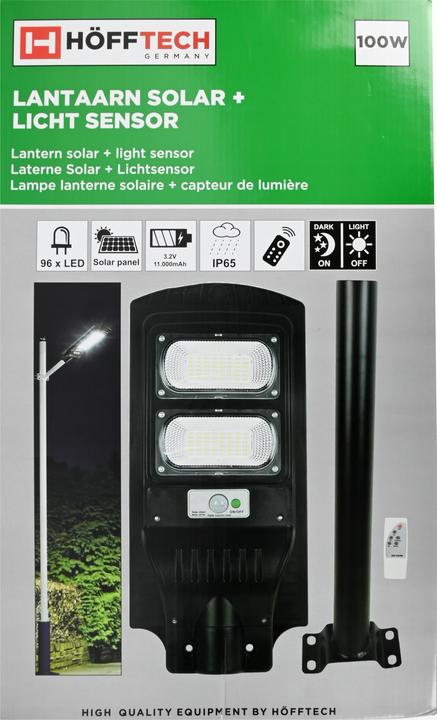 Actual product image ProPlus Lamp lantern LED solar + light sensor IP65 (840 lm, IP65)