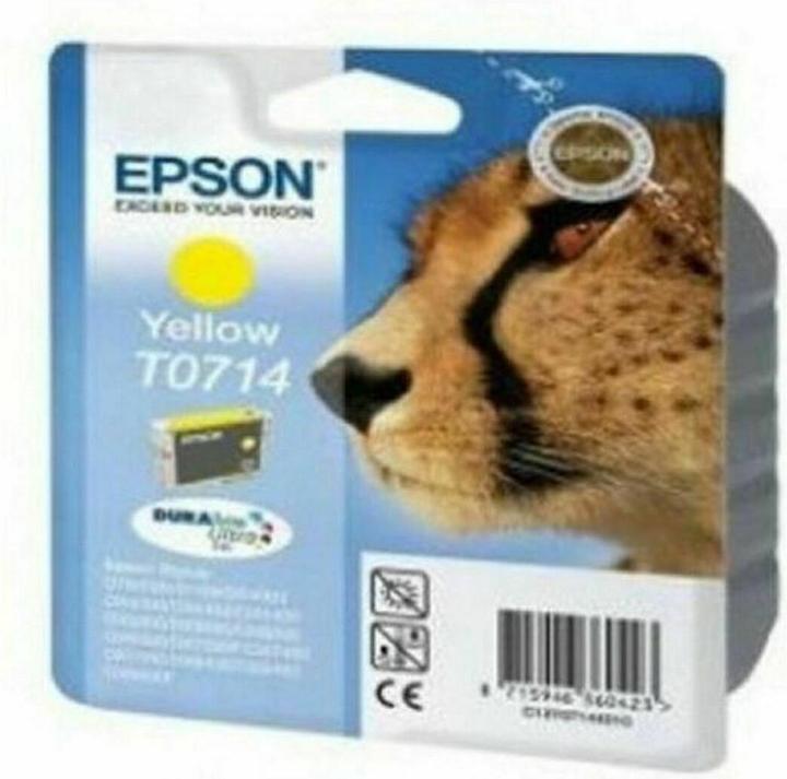Produktbild Epson T0714 DuraBrite Ultra (Y)