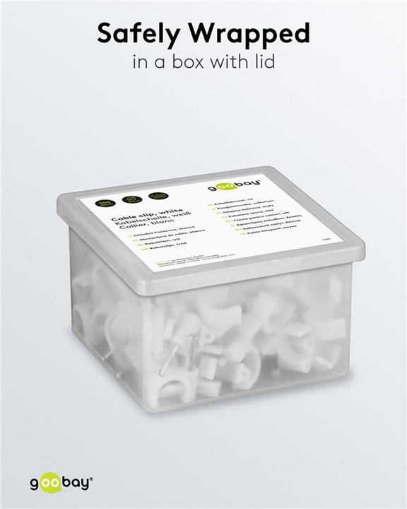 Produktbild Goobay Kabelschelle