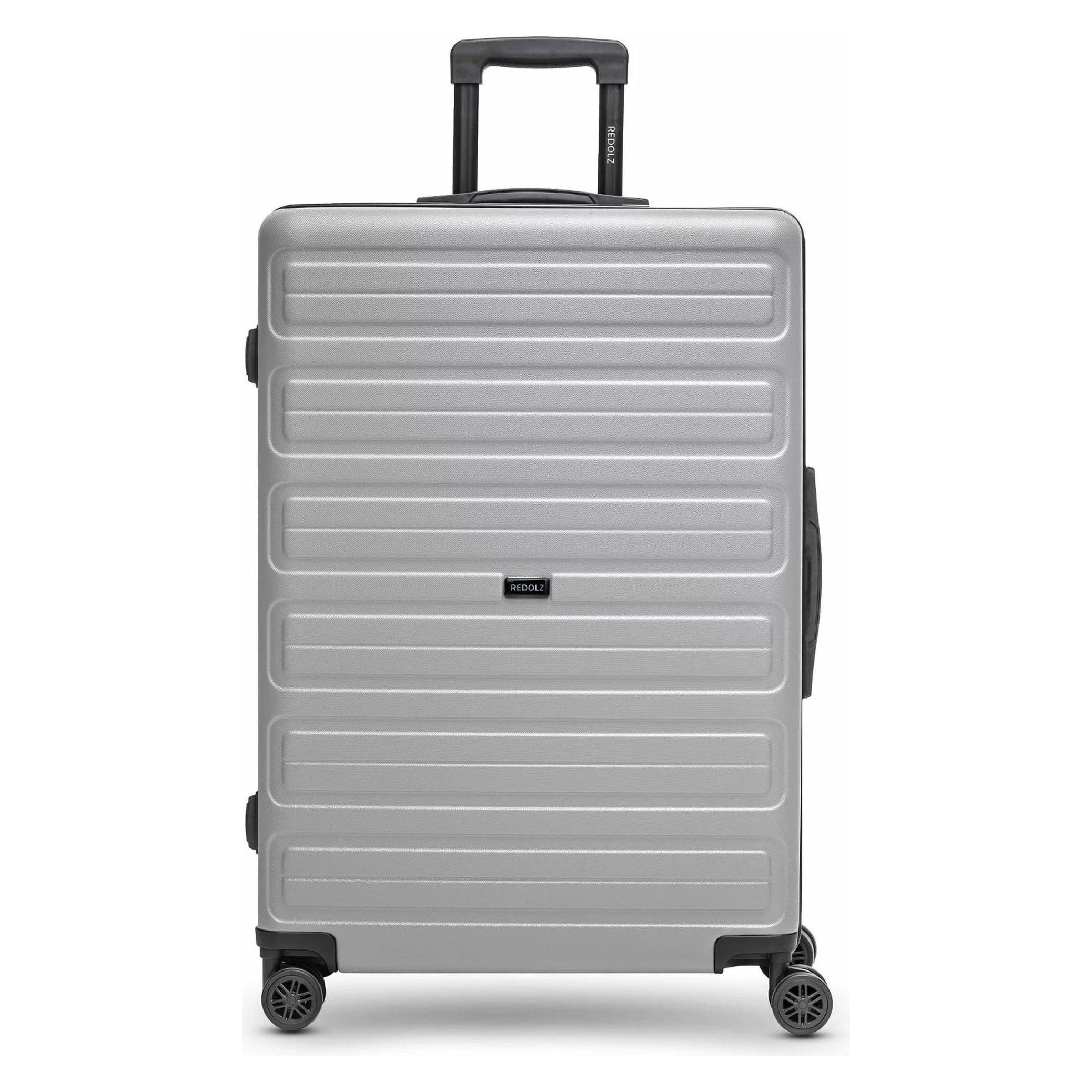 Redolz, Koffer, Essentials 08, Silber, (108 l)