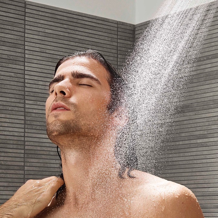 Immagine prodotto hansgrohe Pulsify Seleziona 105 3 tipi di getto Relax Risparmio d'acqua (3 Tipi di raggi, 8.20 l/min)