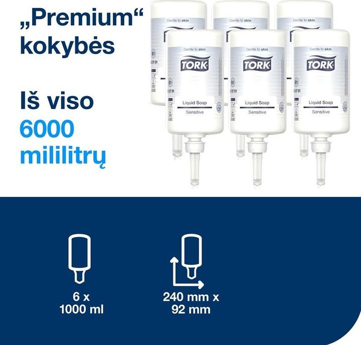 Produktbild Tork Premium S1 (Flüssigseife, 1000 ml)