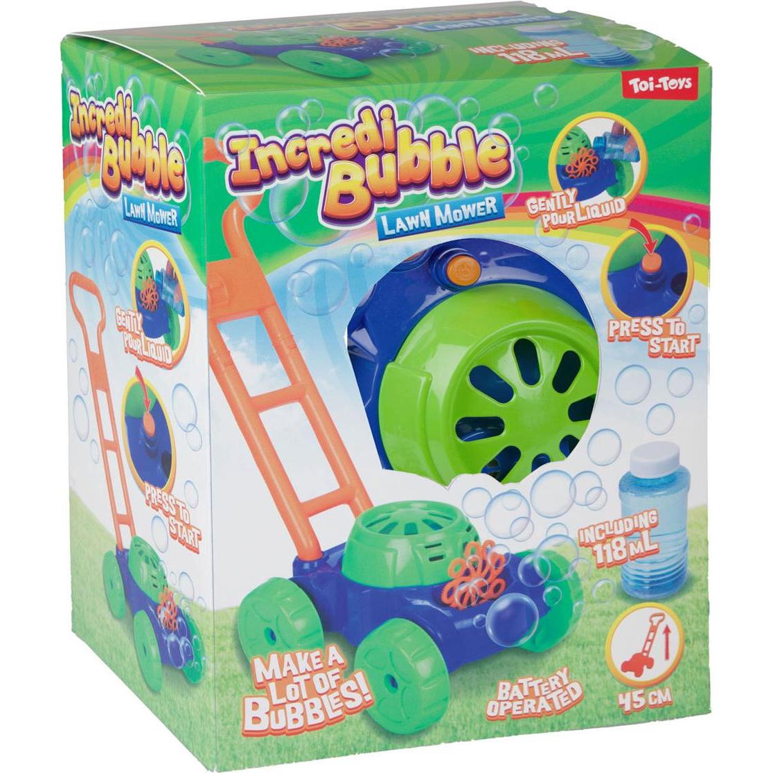 Toi-Toys Incredi-Bubble Seifenblasen-Rasenmäher 45cm 118ml