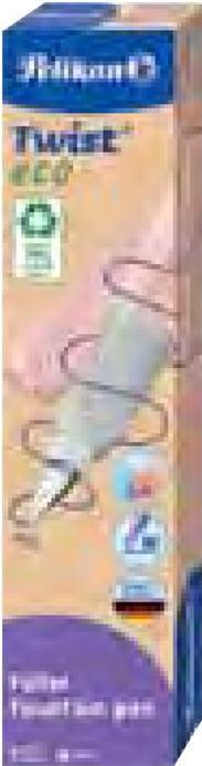 Actual product image Pelikan Twist Fllhalter eco, blue (Blue, Blue, 1x)