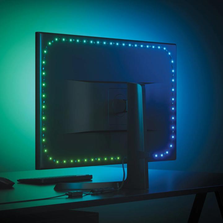 Actual product image Nanoleaf 4D PC Screen Mirror Lightstrip (Multicoloured, 250 cm, Indoor)