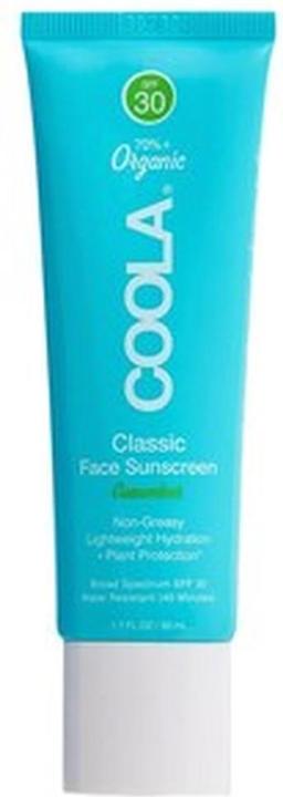 Productafbeelding Coola Suncare Klassiek (Zonnecrème gezicht, SPF 30, 50 ml)