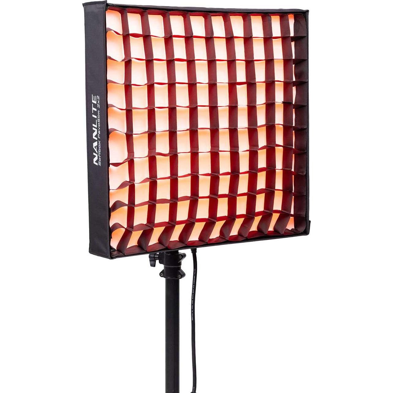 Thumbnail - Nanlite PavoSlim 240C RGBWW LED Panel (Studioleuchte, Videoleuchte, Flächenleuchte), Dauerlicht